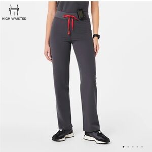 FIGS LIVINGSTON CHARCOAL PANT XXSP